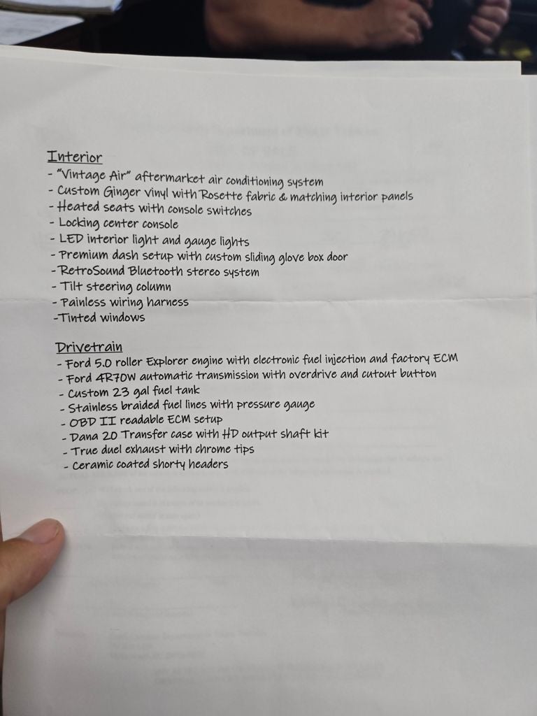 1976 Ford Bronco Ranger