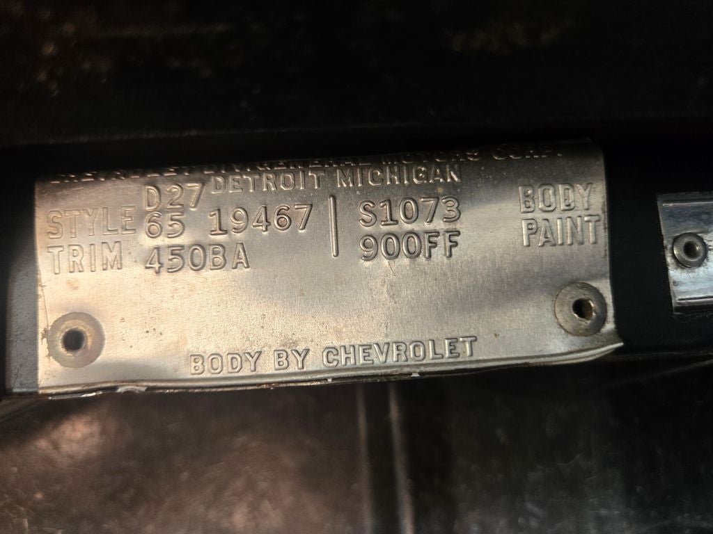 1965 Chevrolet Corvette Convertible