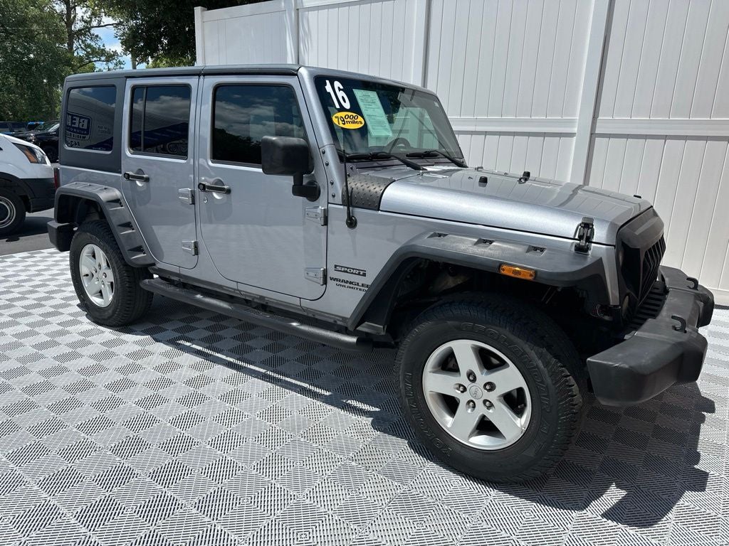 2016 Jeep Wrangler Unlimited Sport