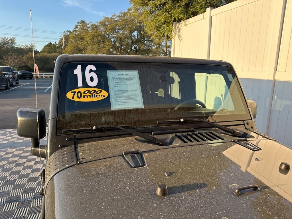 2016 Jeep Wrangler Unlimited Sport