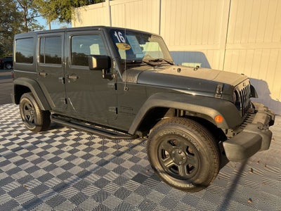 2016 Jeep Wrangler Unlimited Sport