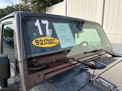 2017 Jeep Wrangler Unlimited Sport