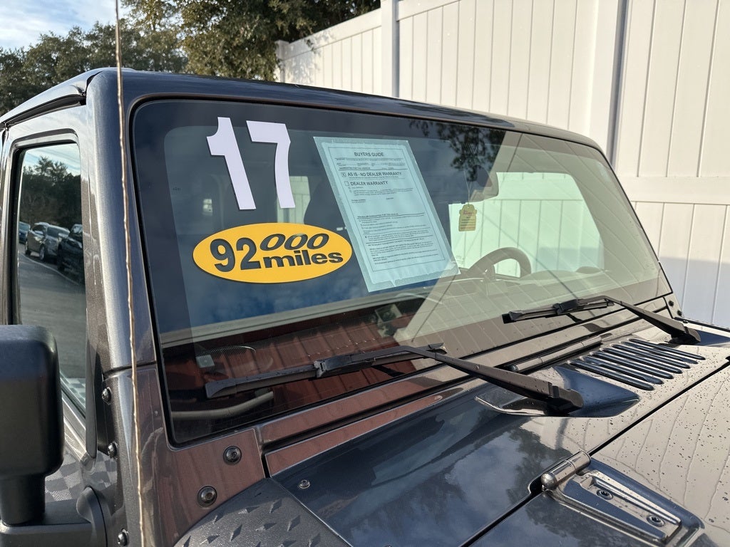 2017 Jeep Wrangler Unlimited Sport