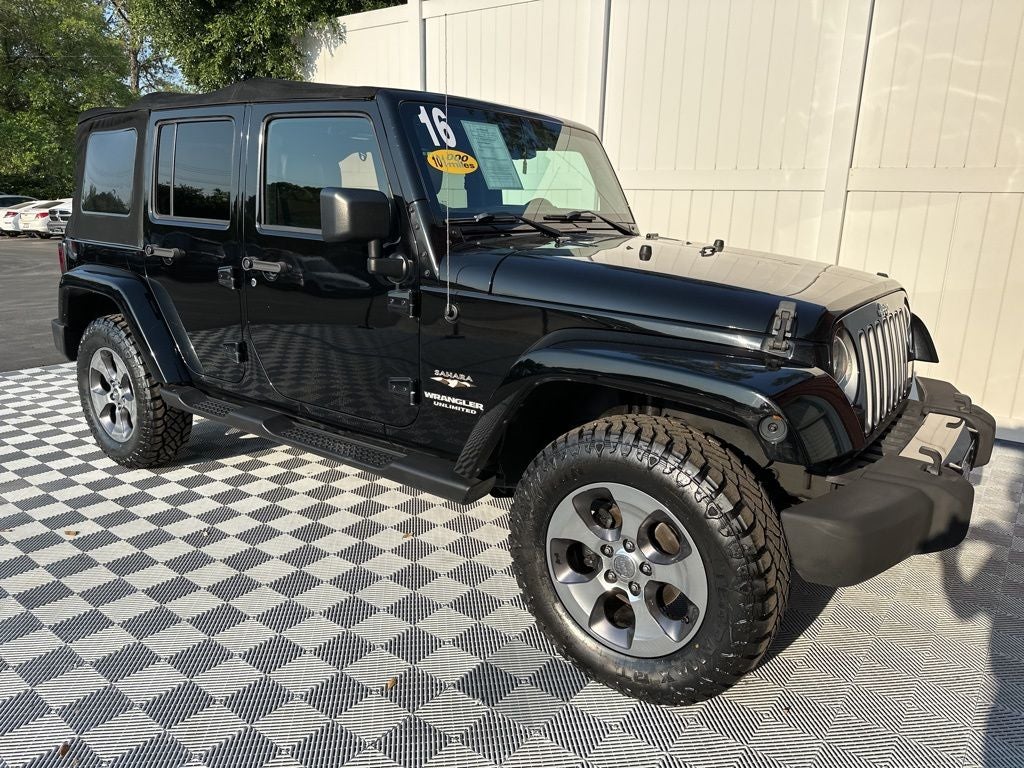 2016 Jeep Wrangler Unlimited Sahara