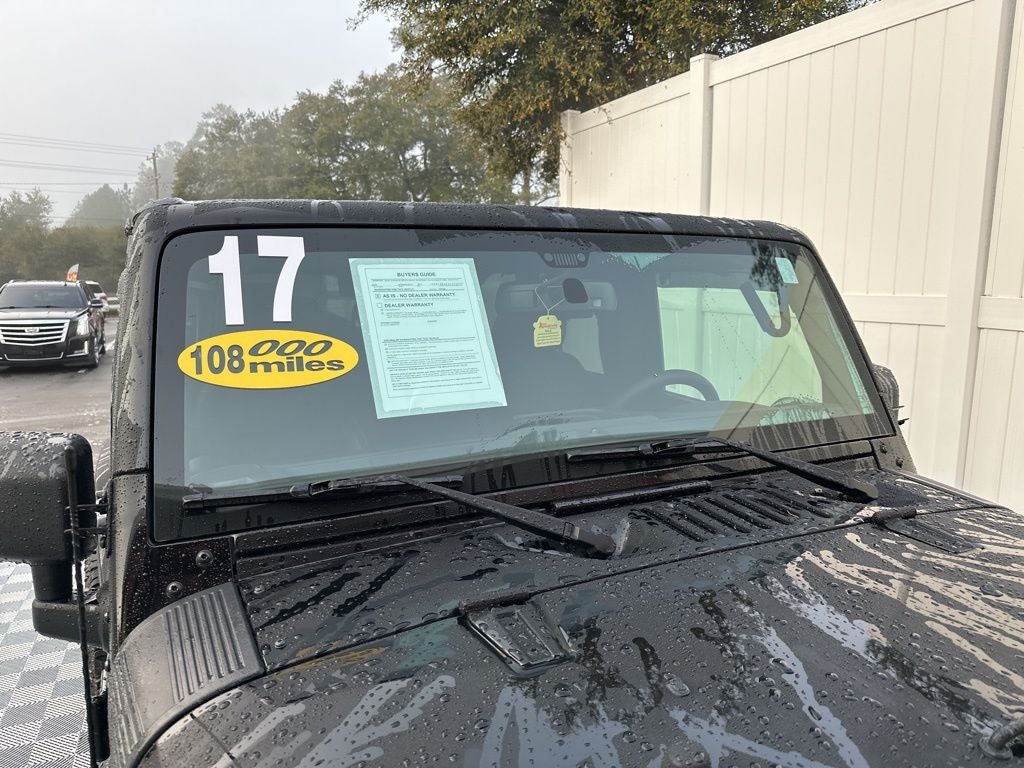 2017 Jeep Wrangler Unlimited Sahara