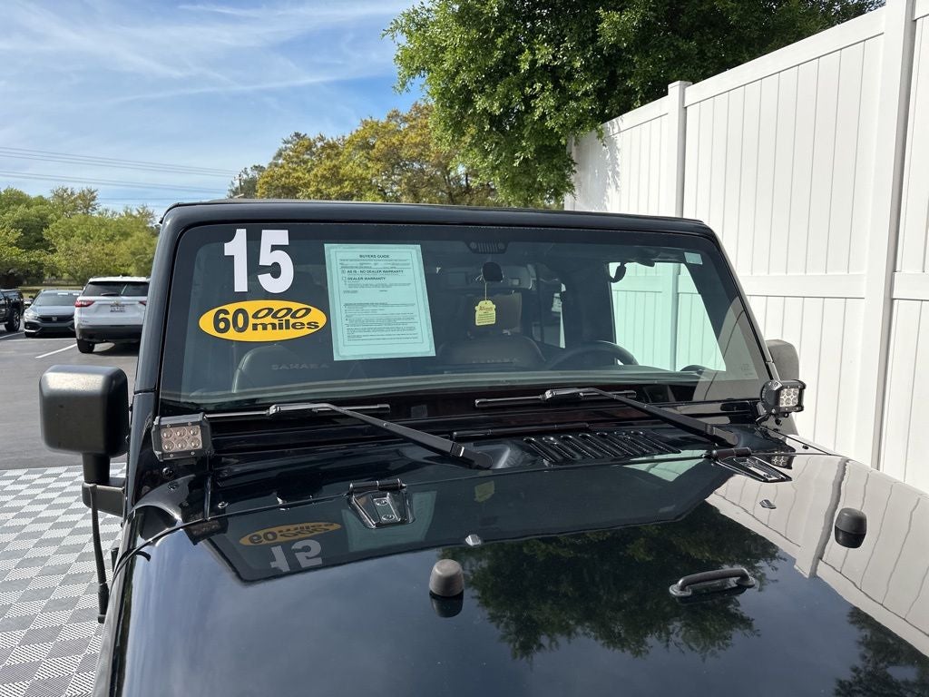 2015 Jeep Wrangler Unlimited Sahara