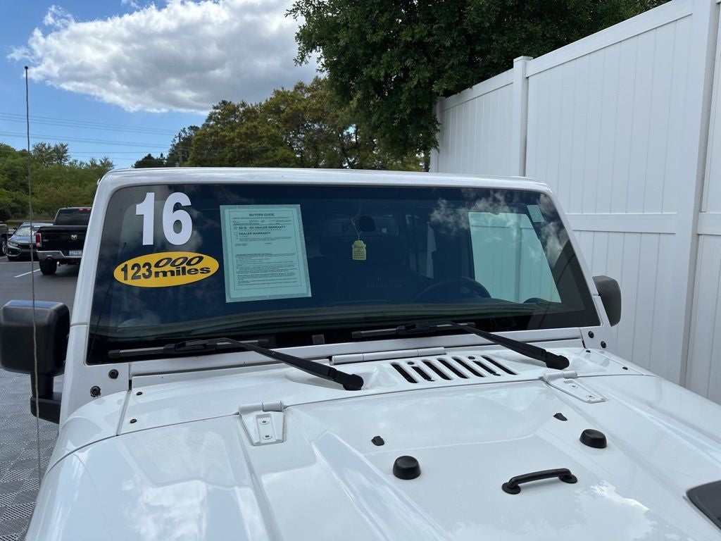 2016 Jeep Wrangler Unlimited Rubicon