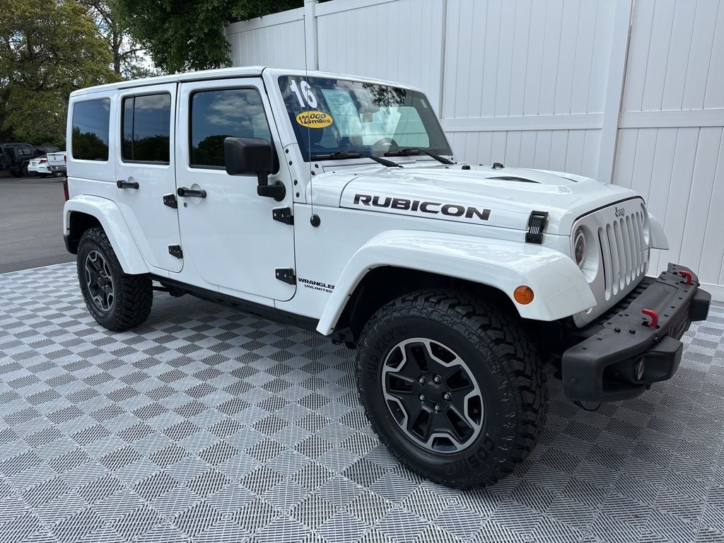 2016 Jeep Wrangler Unlimited Rubicon