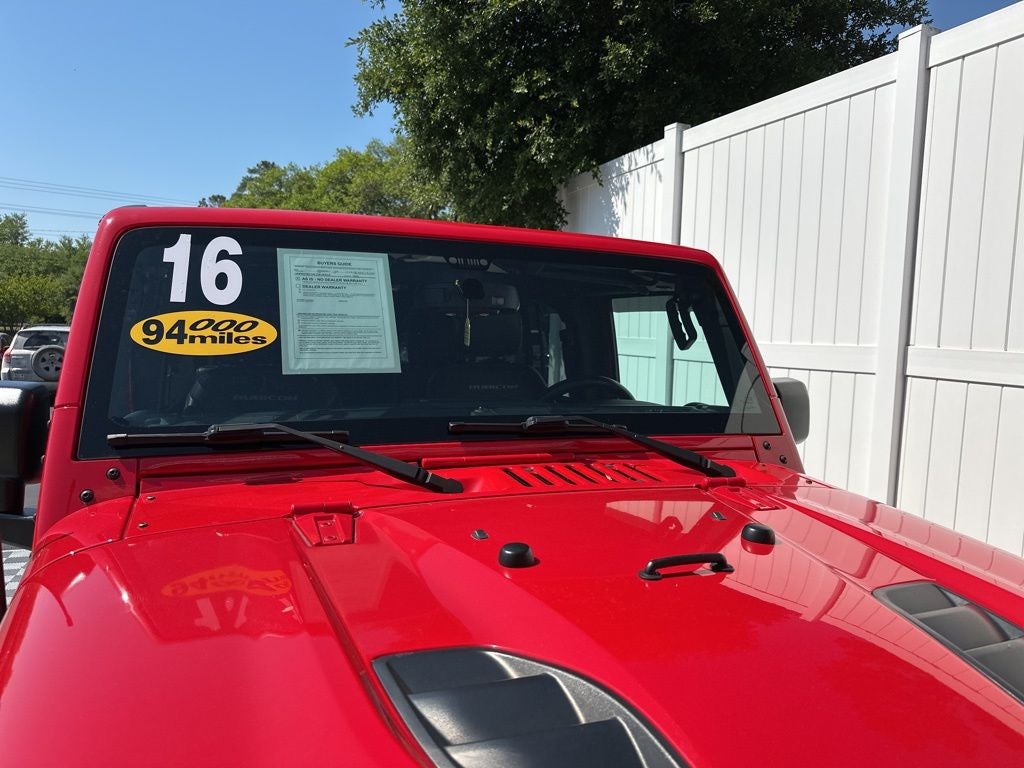 2016 Jeep Wrangler Unlimited Rubicon