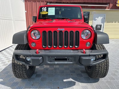 2016 Jeep Wrangler Unlimited Rubicon