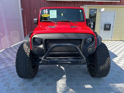 2016 Jeep Wrangler Unlimited Rubicon
