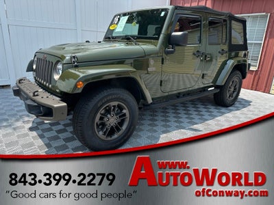 2016 Jeep Wrangler Unlimited Sahara