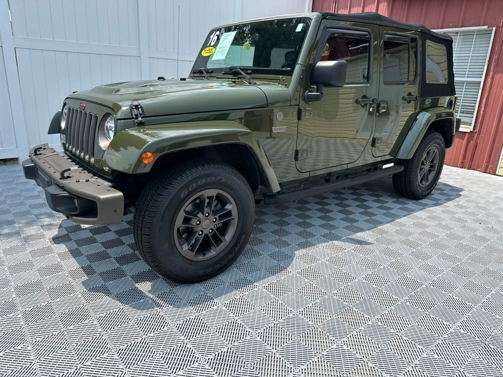 2016 Jeep Wrangler Unlimited Sahara