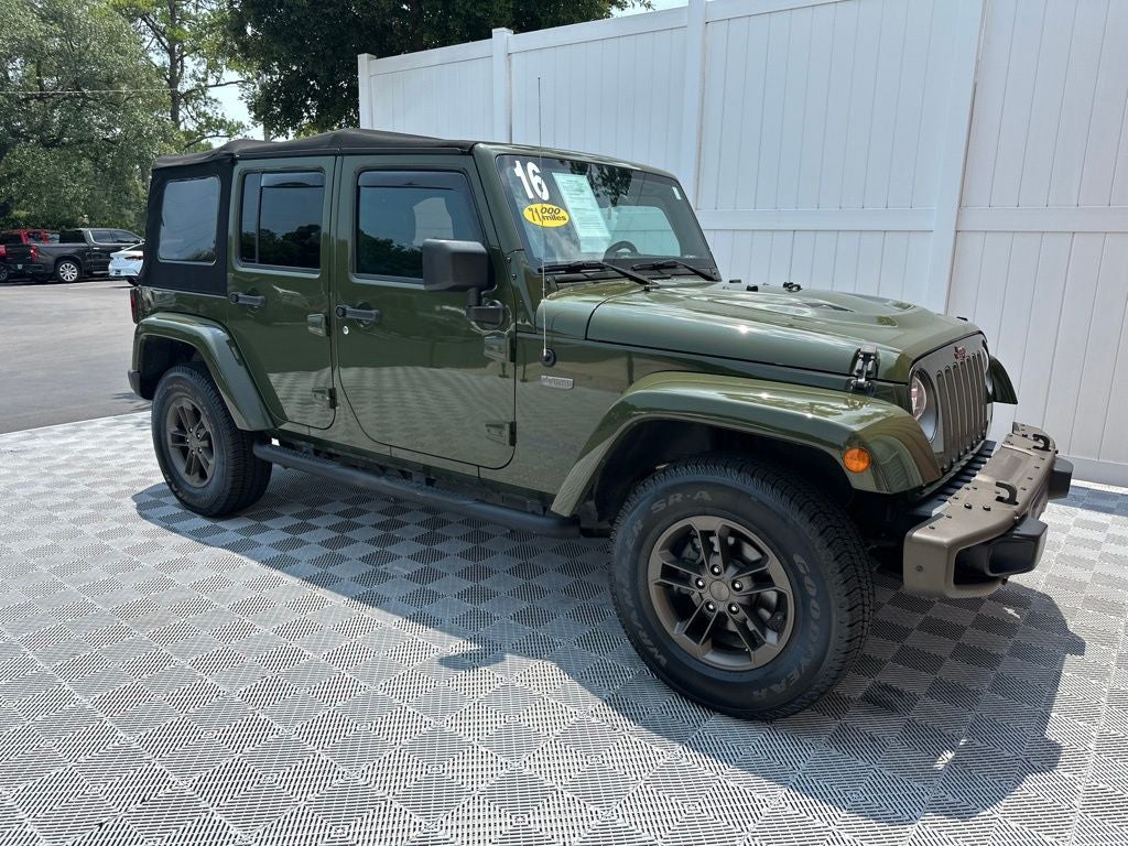 2016 Jeep Wrangler Unlimited Sahara