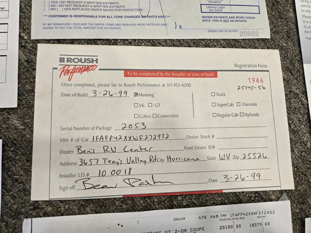 1998 Ford Mustang GT Roush
