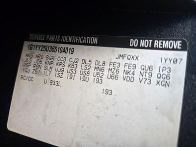 2006 Chevrolet Corvette Base