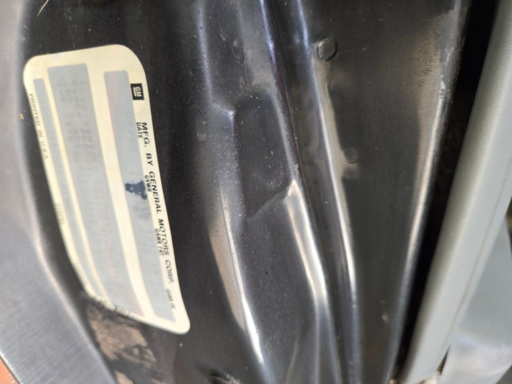 1986 Pontiac Fiero SE