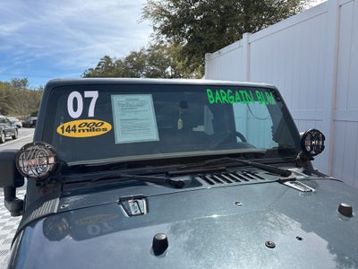 2007 Jeep Wrangler X