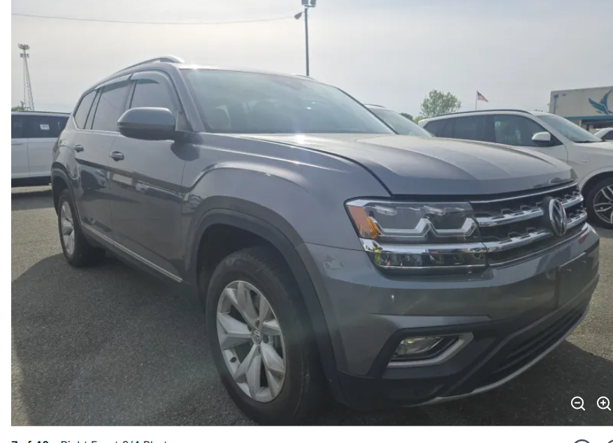 2018 Volkswagen Atlas SEL 4Motion