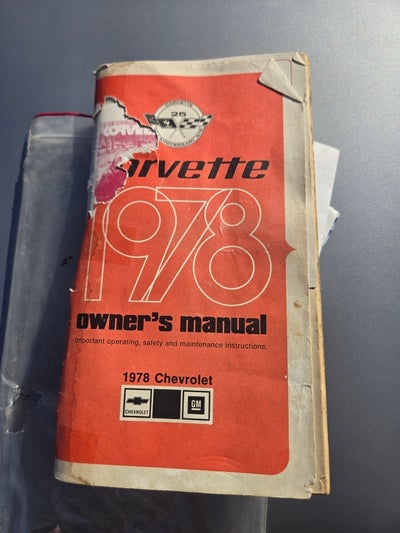 1978 Chevrolet Corvette Anniversary Edition