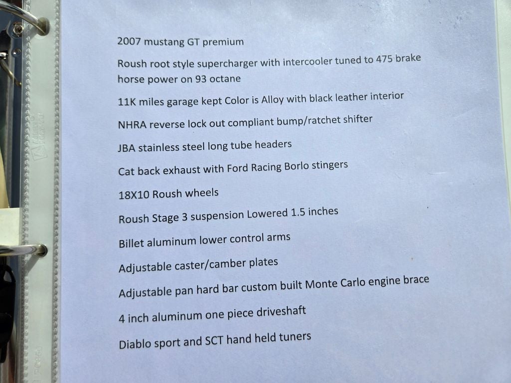 2007 Ford Mustang Base