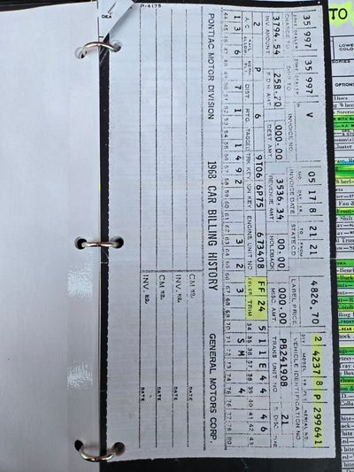 1968 Pontiac GTO Base