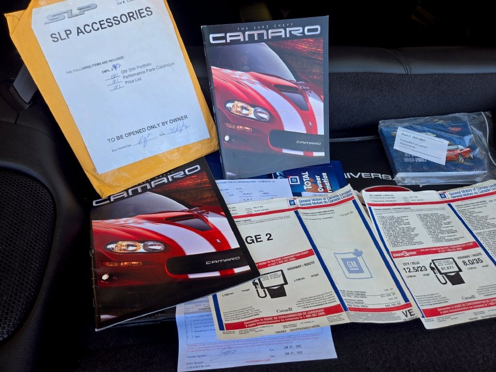 2002 Chevrolet Camaro SS 35th Anniversary