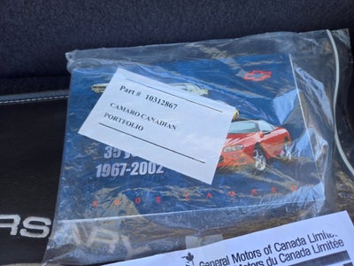 2002 Chevrolet Camaro SS 35th Anniversary