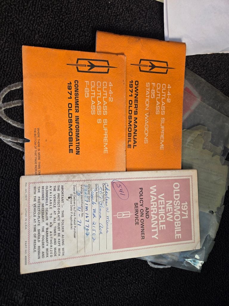 1971 Oldsmobile Cutlass Supreme