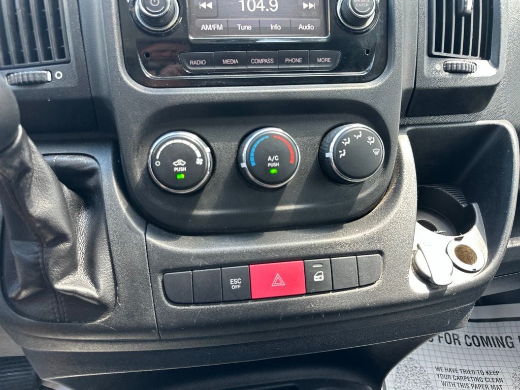 2018 RAM ProMaster 1500 Low Roof
