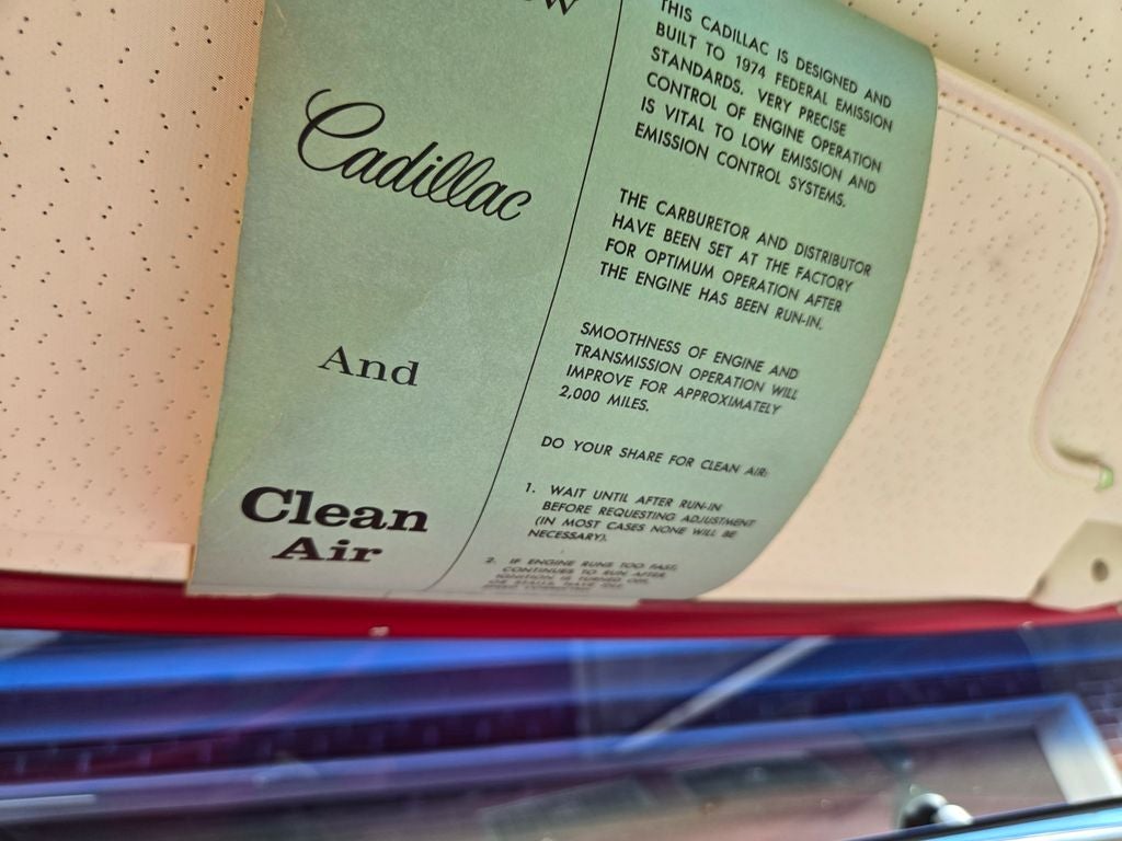 1974 Cadillac Coupe DeVille Base
