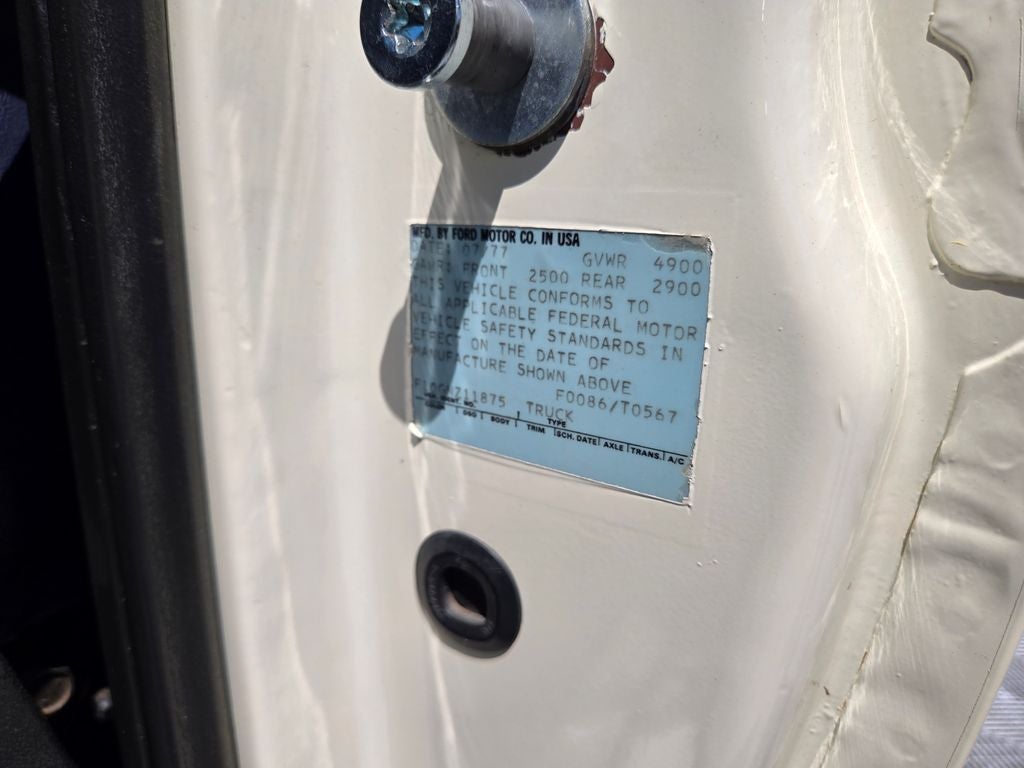 1977 Ford F100 Ranger