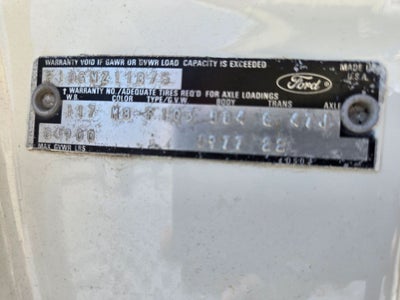 1977 Ford F100 Ranger