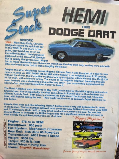 1969 Dodge Dart Swinger