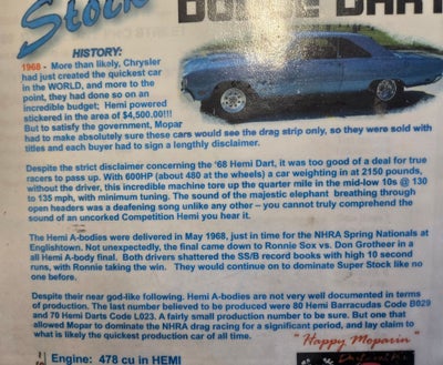 1969 Dodge Dart Swinger