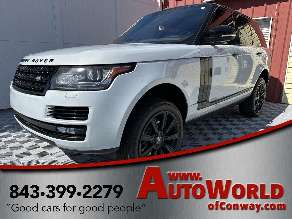 2016 Land Rover Range Rover HSE