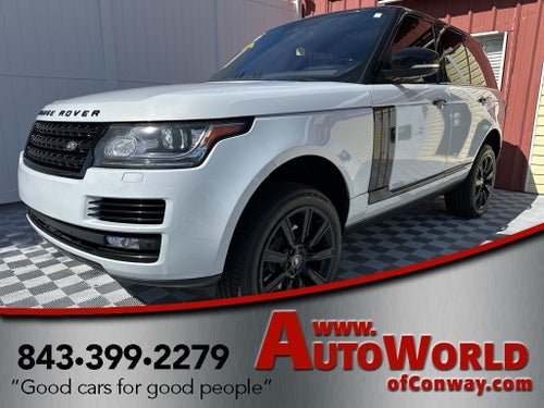 2016 Land Rover Range Rover HSE