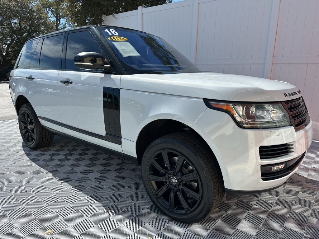 2016 Land Rover Range Rover HSE