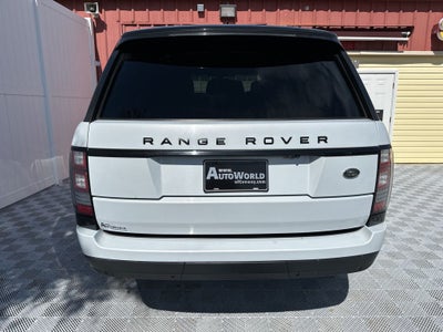 2016 Land Rover Range Rover HSE