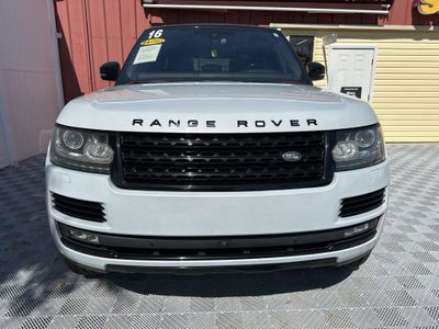 2016 Land Rover Range Rover HSE