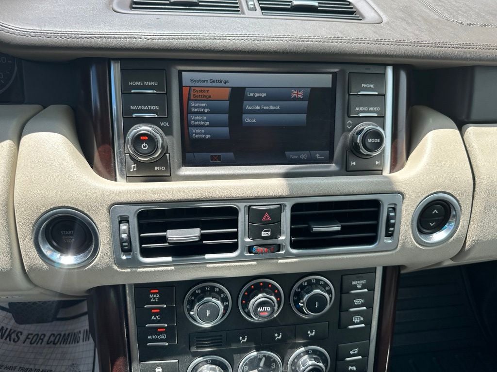 2010 Land Rover Range Rover HSE